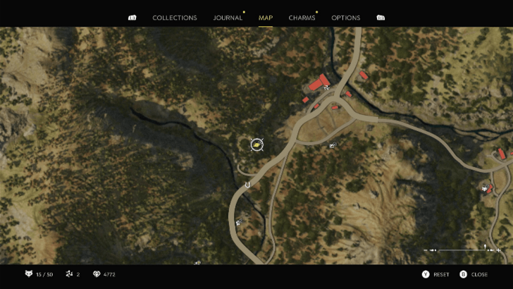 Mystery Fox 17 Located at the isolated pathway northwest of San Celeste. Find the brown ledge that you can vault over at the right side of the river. Follow the linear path by continuing to vault over the ledges until you reach the top that contains the Mystery Fox. Map Location