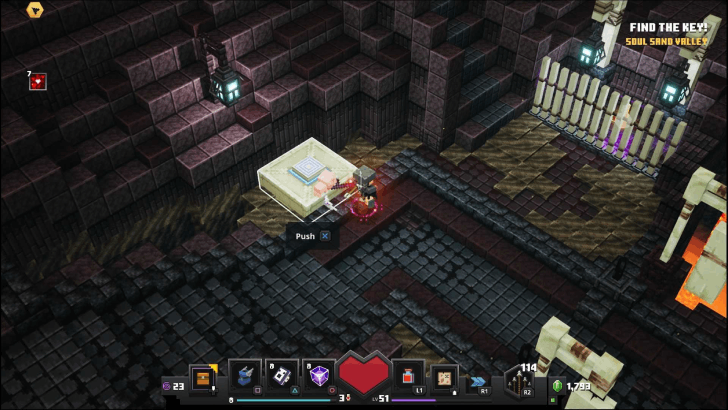 Minecraft Dungeons - Soul Sand Valley Find the Key