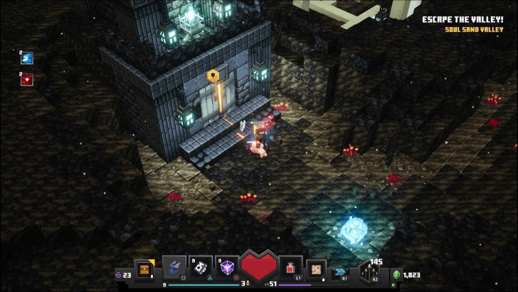 Minecraft Dungeons - Soul Sand Valley Escape the Valley