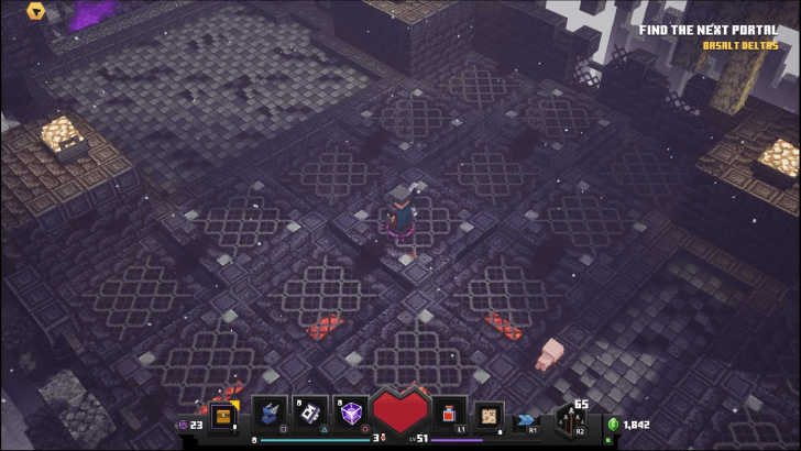 Minecraft Dungeons - Basalt Deltas Find the Next Portal