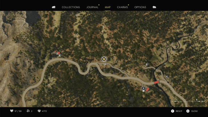 Mystery Fox 19 Beside the brown tent at the small pathway northwest of Fontanella. Map Location