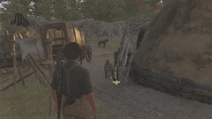 Mystery Fox 19 Beside the brown tent at the small pathway northwest of Fontanella. Overworld Location