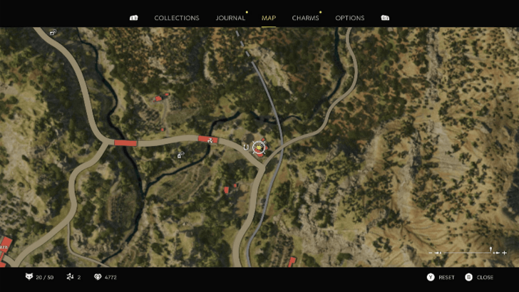 Mystery Fox 22 Behind the small house north of Pasquale