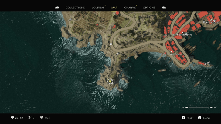 Mystery Fox 26 At the lighthouse southwest of the Galante Warehouse. Vault over the brown fench and head down towards the shore to reach the lighthouse. Map Location