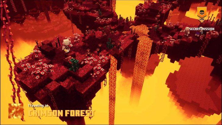 Minecraft Dungeons - Crimson Forest