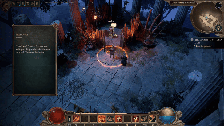 Titan Quest 2 - Search For the Captives and Free the Prisoner