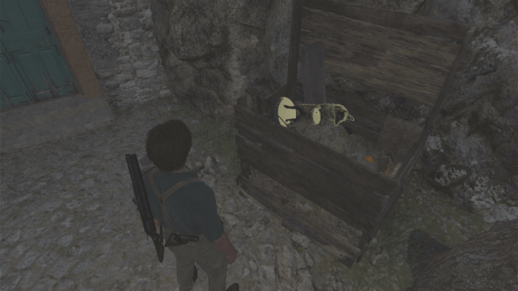 Mystery Fox 27 Found inside a wooden crate beside the blue-green door west of Bar Caffe Ginevra in Porto Almaro. Overworld Location