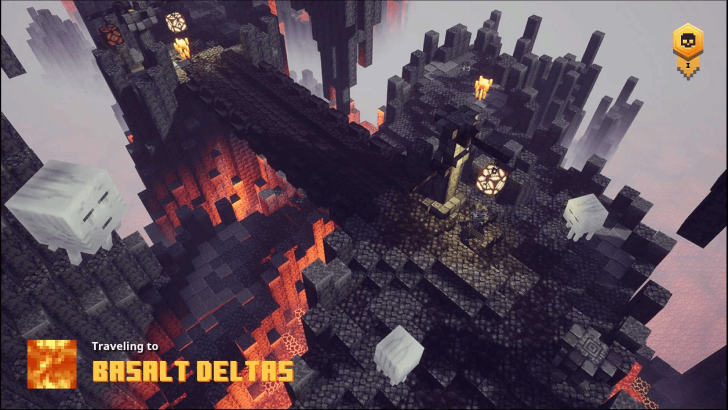 Minecraft Dungeons - Basalt Deltas