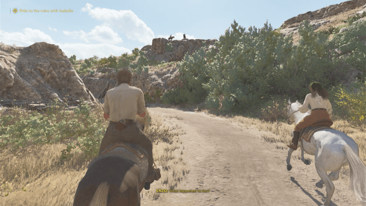 Horsemen on the Cliff