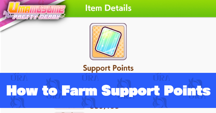 Umamusume Pretty Derby: How to Farm Support Points