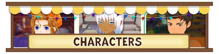 Story of Seasons Grand Bazaar - All Characters Guide