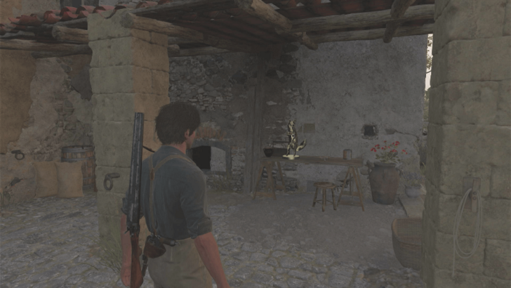 Mystery Fox 32 On the wooden table at the abadoned house by the river south of Torrisi. Overworld Location