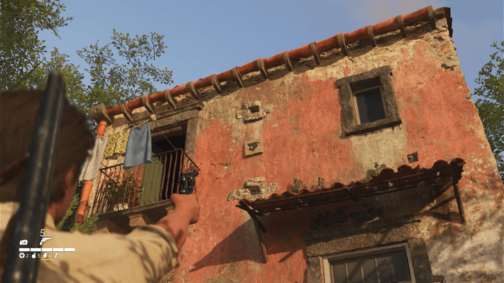 Trinacria 26 Found hanging on a wall of a house with a green door southwest of Villa Torrisi. Overworld Location