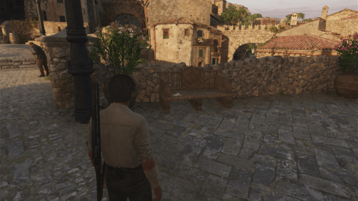 Trinacria 28 Found on a stone bench within the Galante Warehouse area in Porto Almaro. Overworld Location