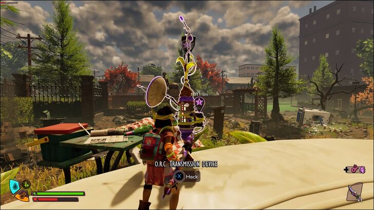 ORC Transmitter on Frisbee.