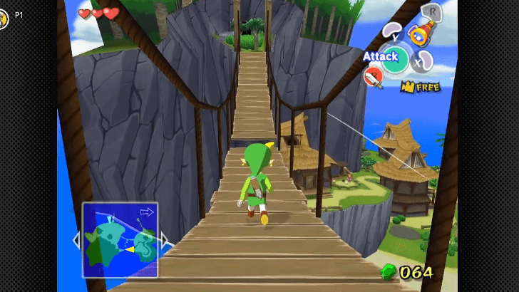 bridge leading to the Forest of Fairies