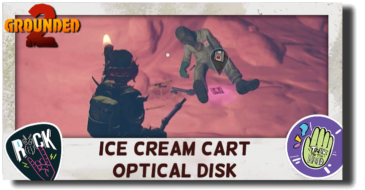 Grounded 2 Ice Cream Cart Optical Disk