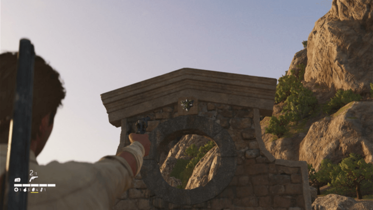 Trinacria 33 Found hanging on the wall in the middle of the bridge that