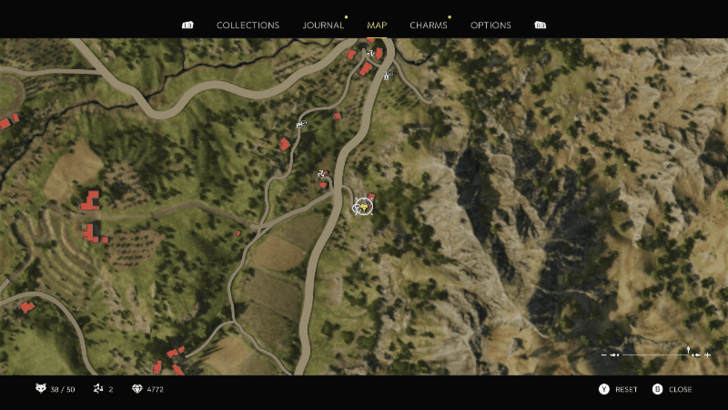 Mystery Fox 40 In between the wheelbarrow and tall grass on the house at the isolated pathway east of San Celeste. Map Location