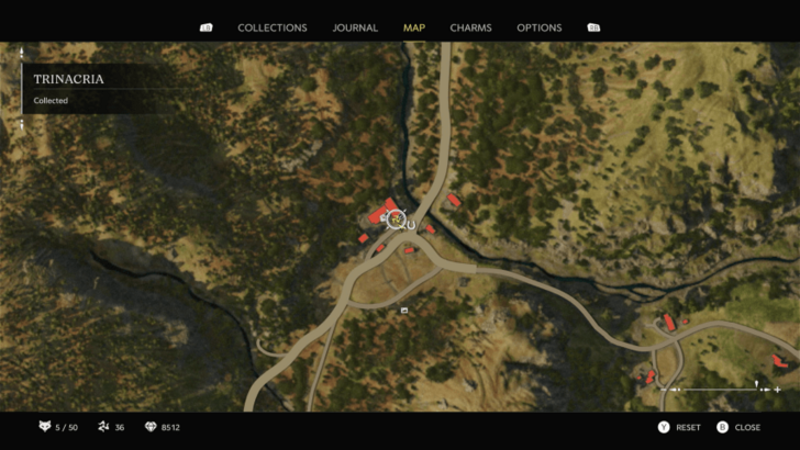 Trinacria 34 Found above the double door behind a green truck in a compound just south of the Fontanella Fast Travel point. Map Location