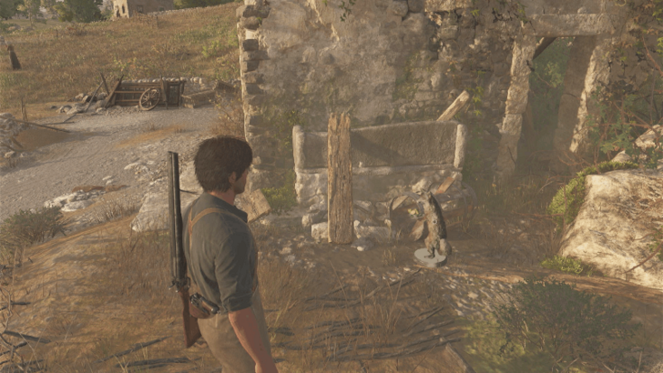 Mystery Fox 42 Beside the destroyed barrel on the destroyed house east of Villa Torrisi. Overworld Location