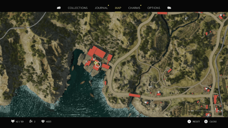 Mystery Fox 49 Found on top of the wooden box at the second floor of the warehouse during the Escort Don Torrisi objective. Clear the first wave of enemies after the cutscene ends and head to the second floor. Map Location