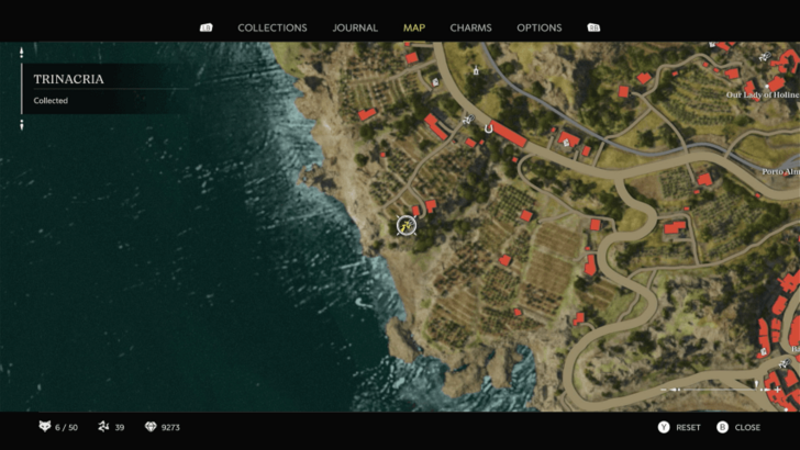 Trinacria 37 Found hanging on a wall of a tower near a shore and south of Pasquale