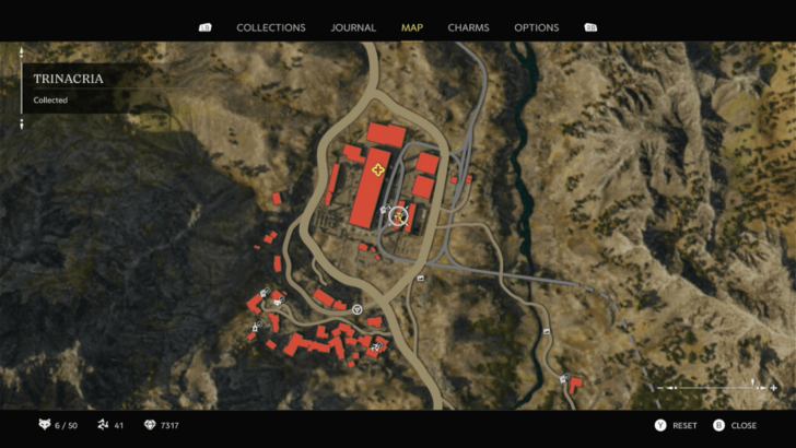 Trinacria 39 Found on top of a stone block under a shed near the train tracks within the factory in Collezolfo. You