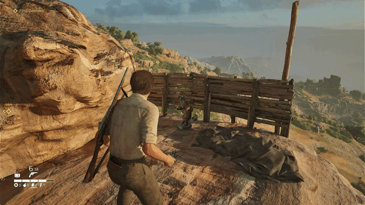 Mystery Fox 44 Near the cliff edge during the Find Gennaro objective in Chapter 4. Overworld Location