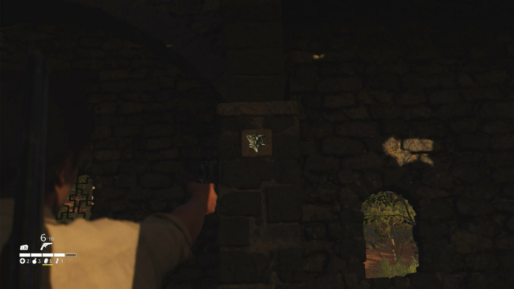 Trinacria 43 Found on a wall inside of an abandoned house northeast near the Fontanella Fast Travel point. Overworld Location