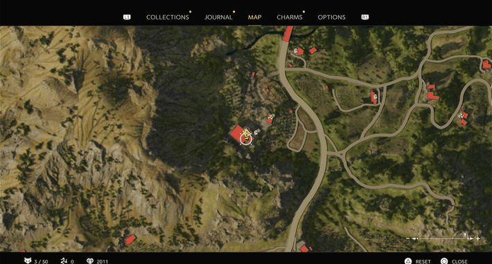 Mystery Fox 45 Near the Fireplace during the Chase after Ludovici objective in Chapter 5. Map Location