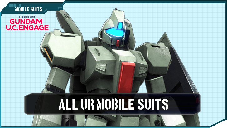 All UR mobile Suits