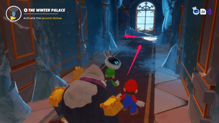 Mario Rabbids - Winter Palace Puzzle Solution 2