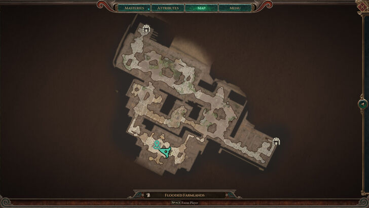 Fetid Wine Cellar Map