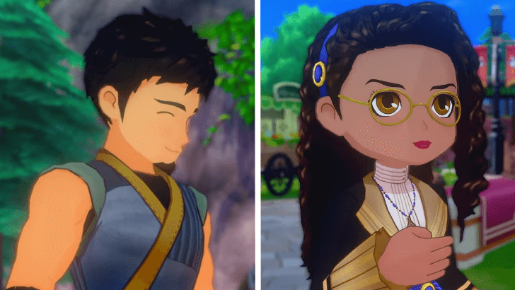 Story of Seasons Grand Bazaar - Arata and Diana