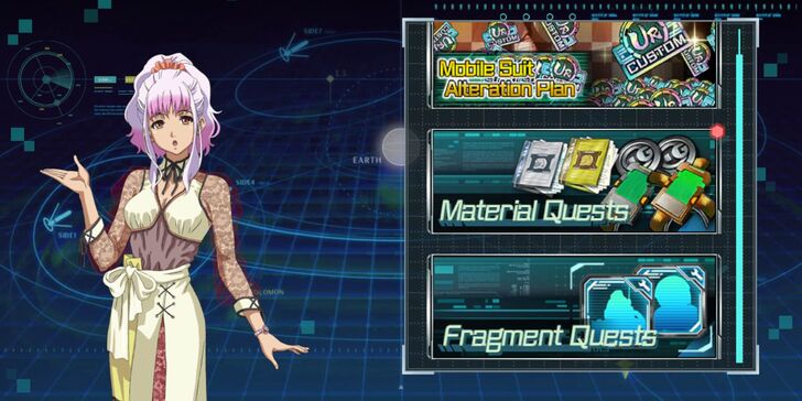 Fragment Quests and Material Quests