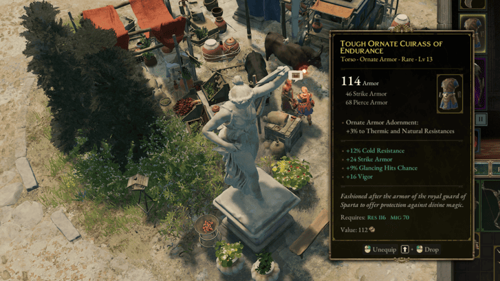 Titan Quest 2 - How to trigger Glancing Hit