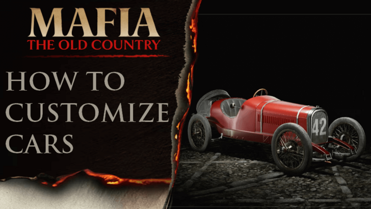 Mafia the Old Country - How to Customize Cars