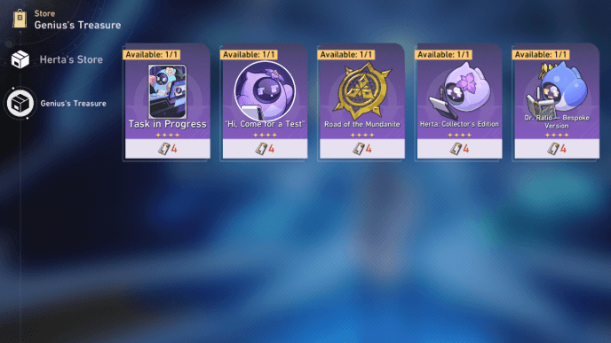 HSR Herta Bond - Buy from Genius