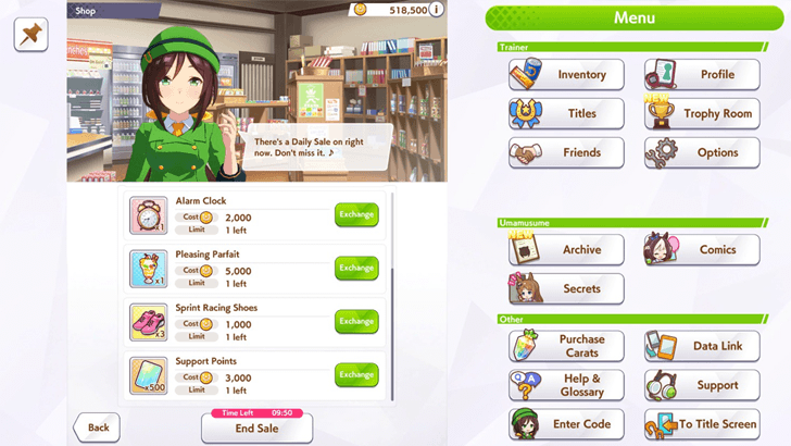 Purchase from Daily Sales