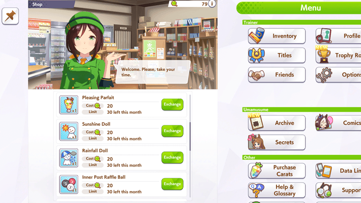 Exchange for Clovers