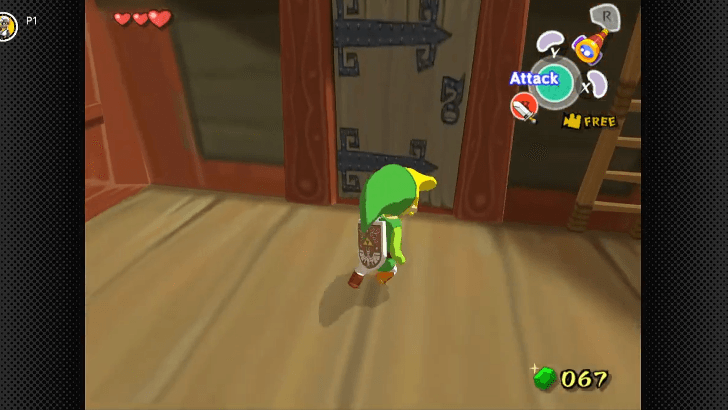 door behind the mast