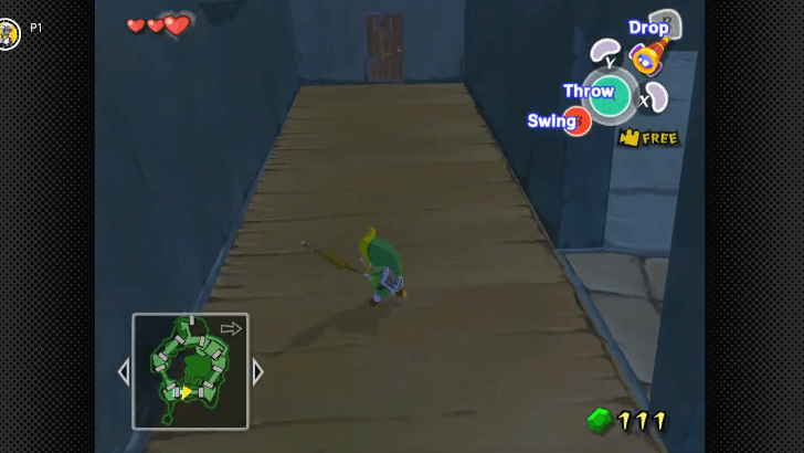 door to the southwest tower