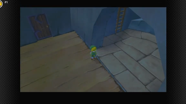 ladder to the second set of searchlights