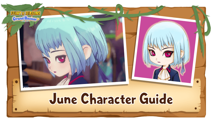 Story of Seasons Grand Bazaar - June Character Guide