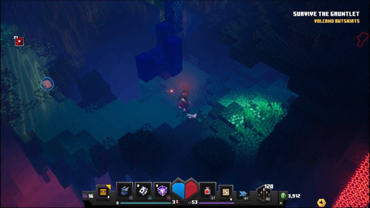 Minecraft Dungeons - Radiant Ravine Survive the Gauntlet