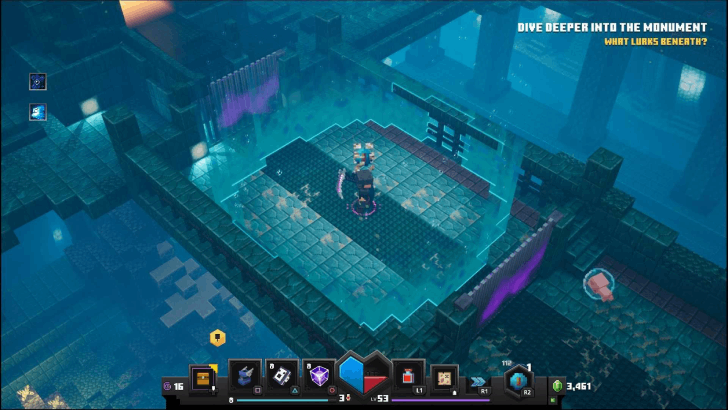Minecraft Dungeons - Abyssal Monument Dive Deeper into the Monument
