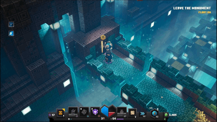 Minecraft Dungeons - Abyssal Monument Leave the Monument