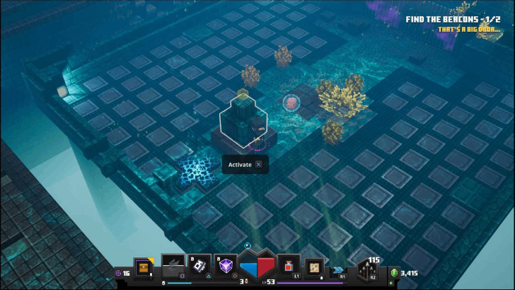 Minecraft Dungeons - Abyssal Monument Second Beacon