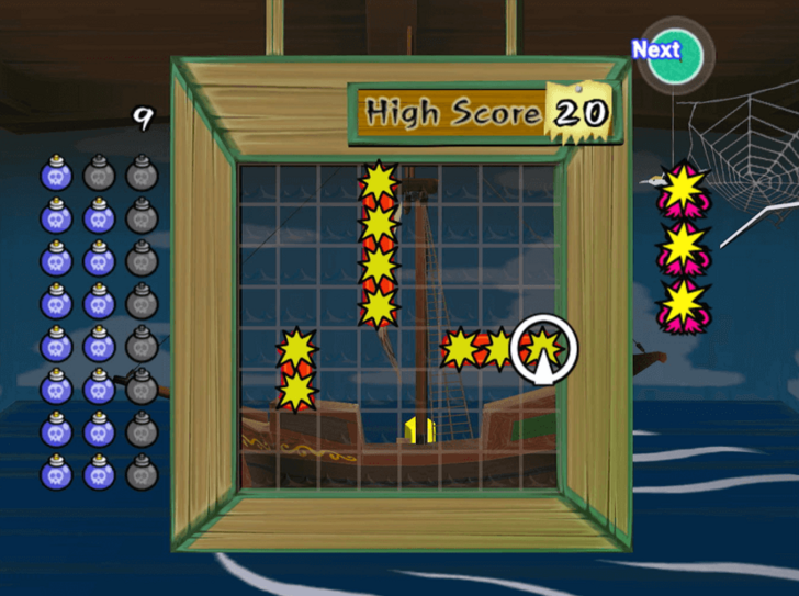 Squid Hunt Battleship Minigame